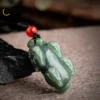Hetian Jade Buddha Pendant Necklace