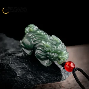 Hetian Jade Buddha Pendant Necklace