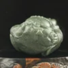 Antique Hetian Jade Hand Carved Buddha Pendant