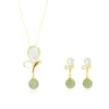 Hetian Jade Jewelry Set Women