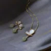 Hetian Jade Jewelry Set Women