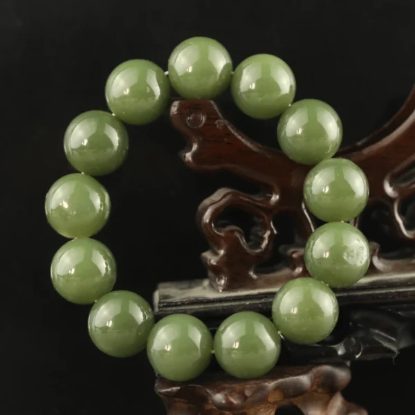 Natural Hetian Jade Bangle Bracelet Women