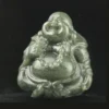 Antique Hetian Jade Hand Carved Buddha Pendant